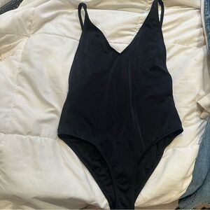 Topshop Black Swimsuit